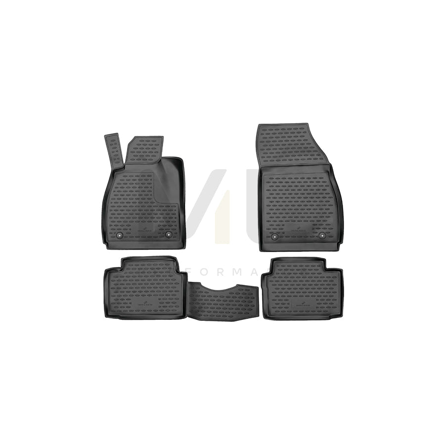 WALSER XTR 75040 Floor mat set Front and Rear | ML Performance Car Parts