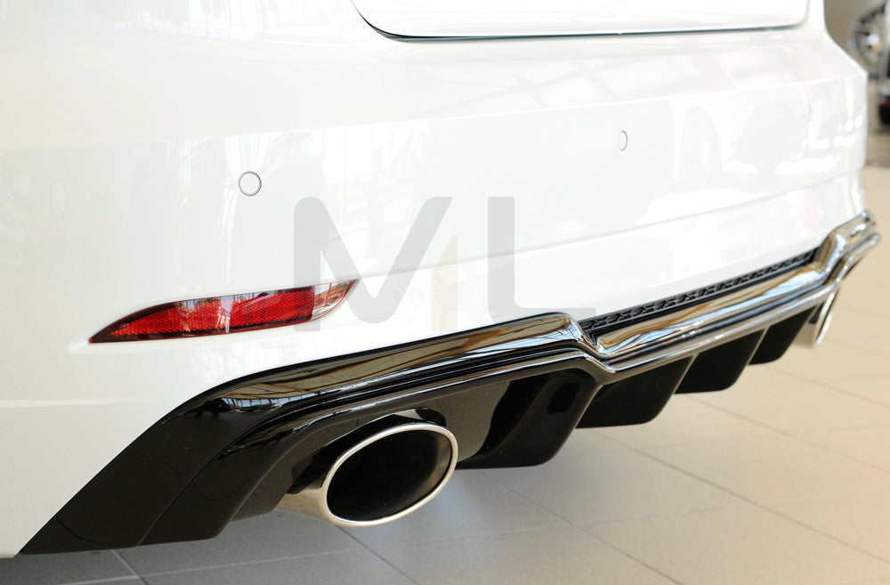 Rieger 00088183 Audi 8V Rear Diffuser (A3 & S3) 3 | ML Performance EU Car Parts