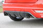 Rieger 00099118 Ford Focus 2 ST Rear Diffuser 1 | ML Performance EU Car Parts