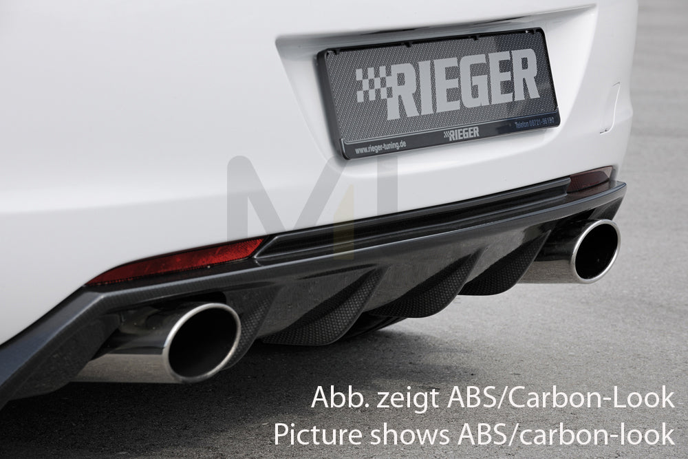 Rieger 00088114 Opel Astra J Rear Diffuser 3 | ML Performance EU Car Parts