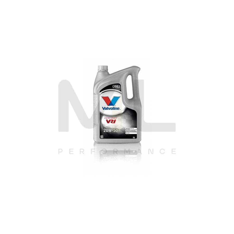 Valvoline VR1 Racing 20w-50 Refined Mineral Engine Oil 5l | Engine Oil | ML Car Parts UK | ML Performance