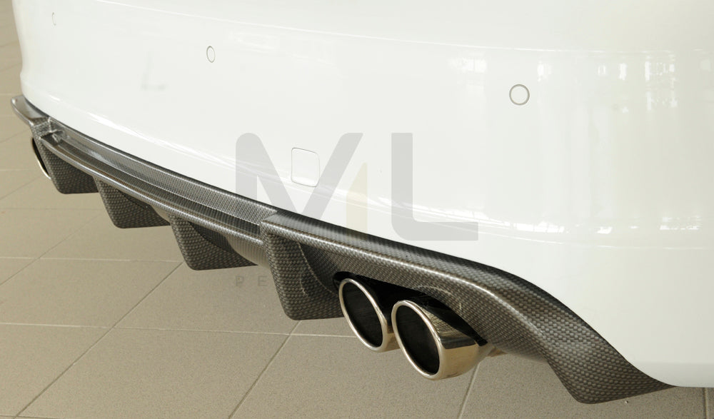 Rieger 00099356 Audi 8V A3 Rear Diffuser 4 | ML Performance EU Car Parts