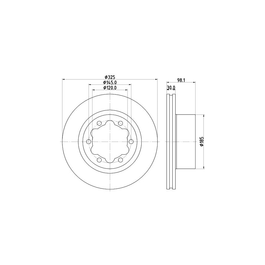 Hella 8MV 376 702-101 Fan Clutch