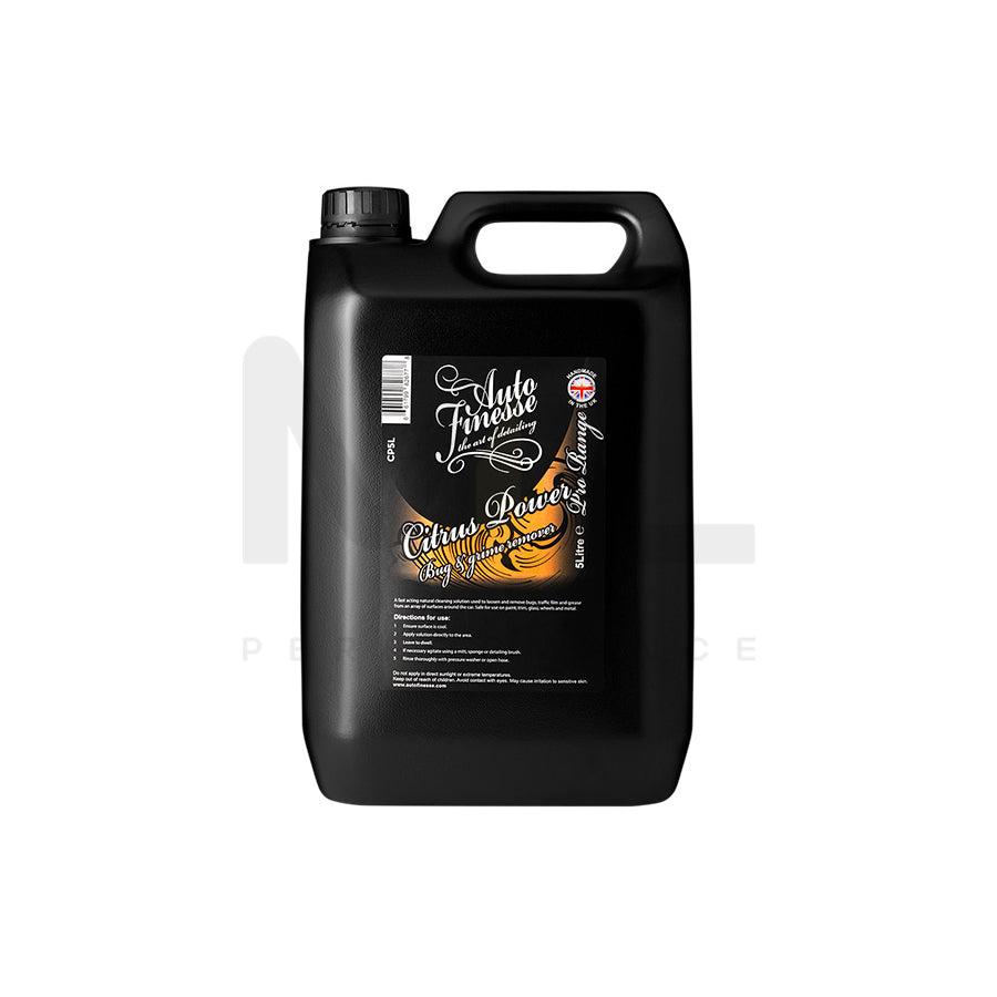 Auto Finesse Citrus Power Bug & Grime Remover 5Ltr