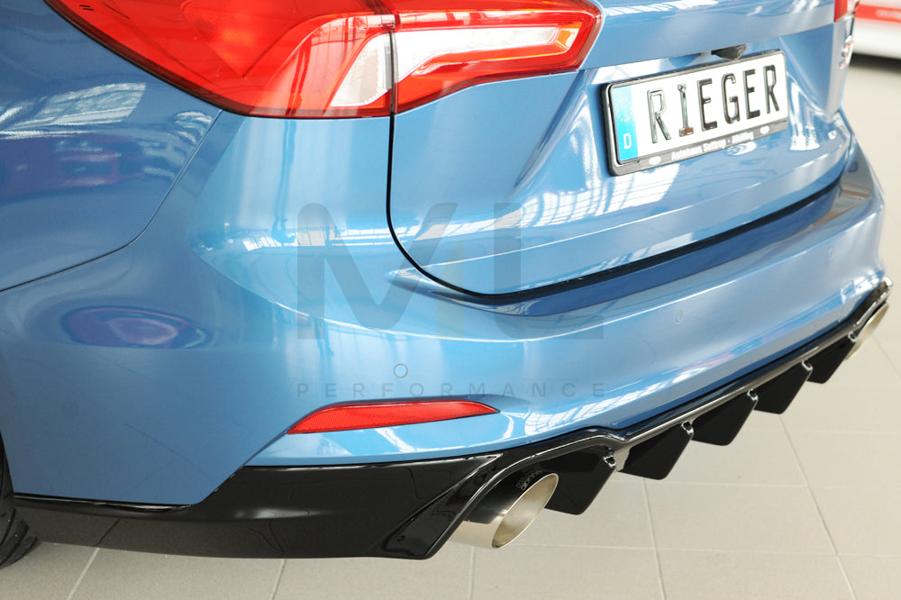 Rieger 00088238 Ford DEH Focus 4 Rear Diffuser (Inc. Focus 4 ST) 6 | ML Performance EU Car Parts