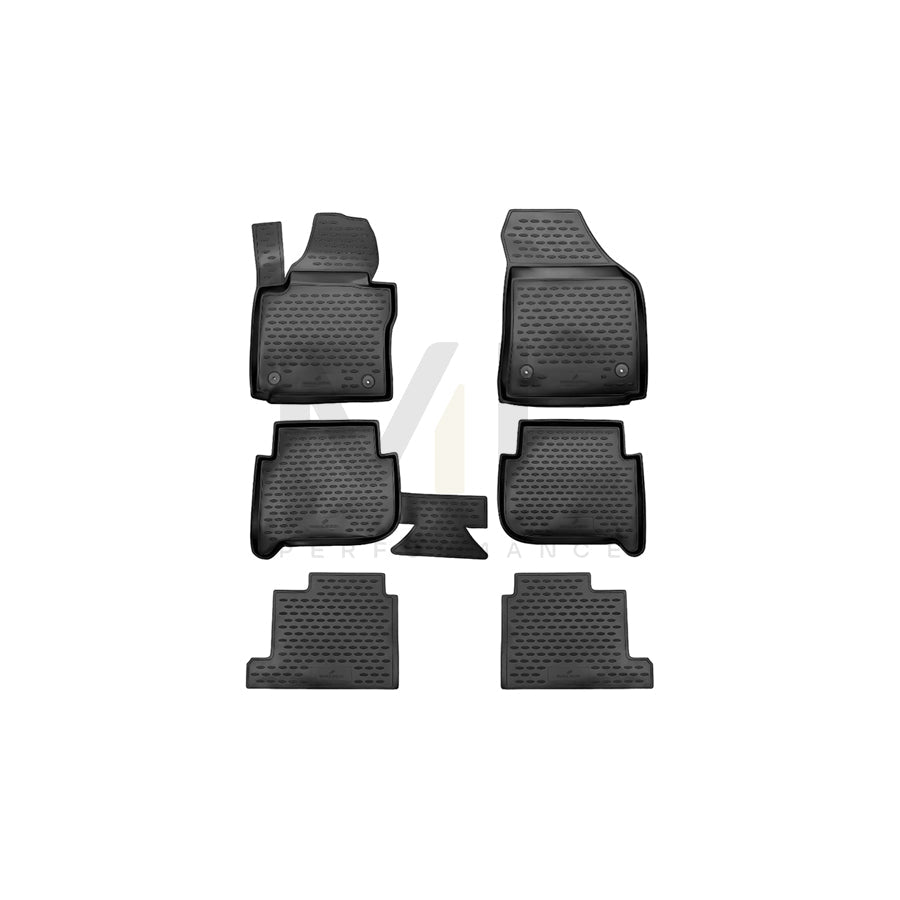 WALSER XTR 75071 Floor mat set Front and Rear | ML Performance Car Parts