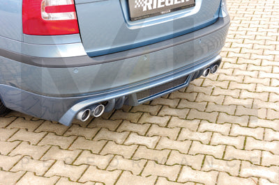 Rieger 00079008 Skoda 1Z Octavia Rear Diffuser 2 | ML Performance EU Car Parts