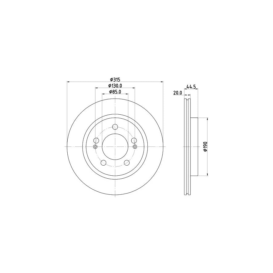 Hella 8MV 376 757-331 Fan Clutch