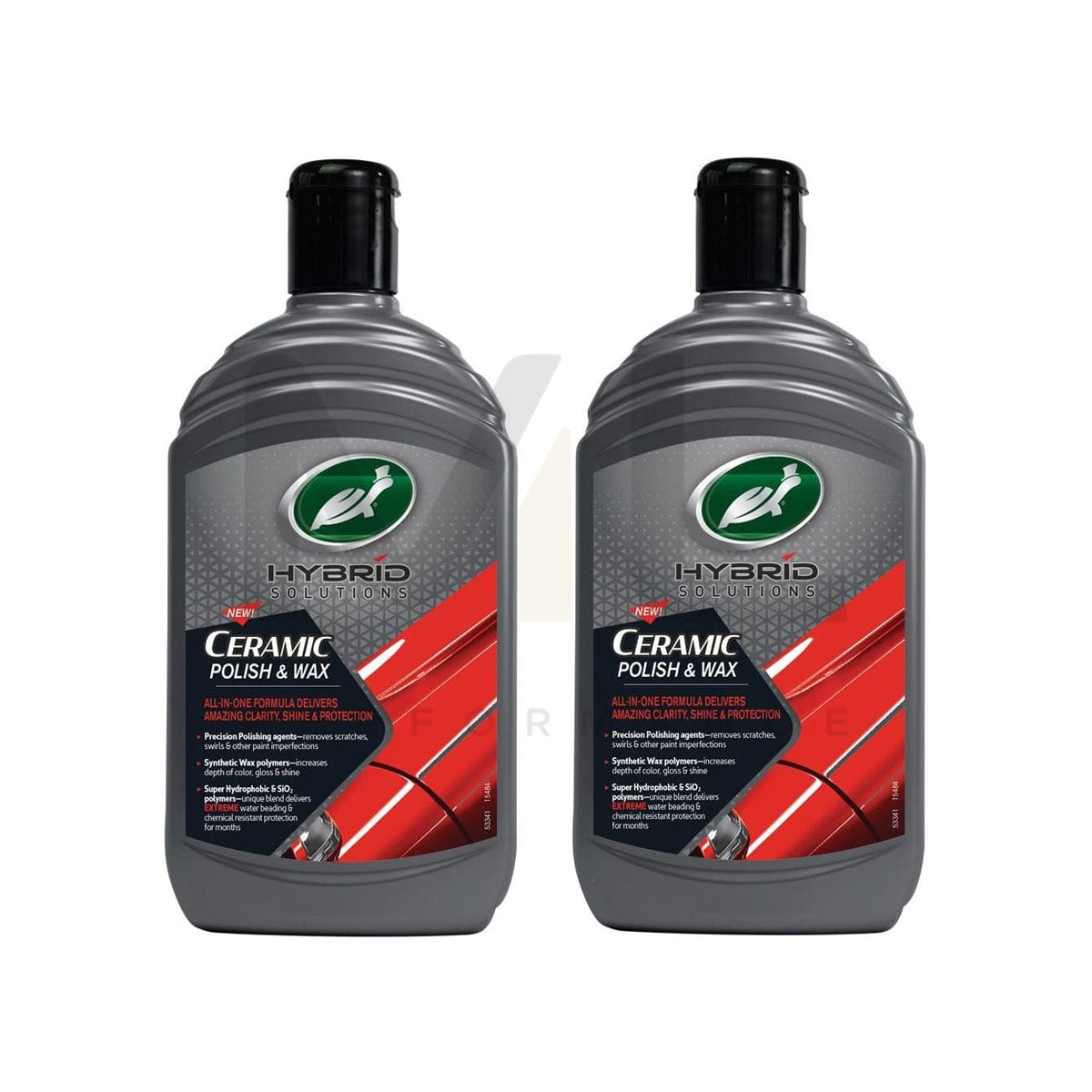 Turtle Wax Hybrid Solutions Ceramic Polish & Wax 2X500 Ml