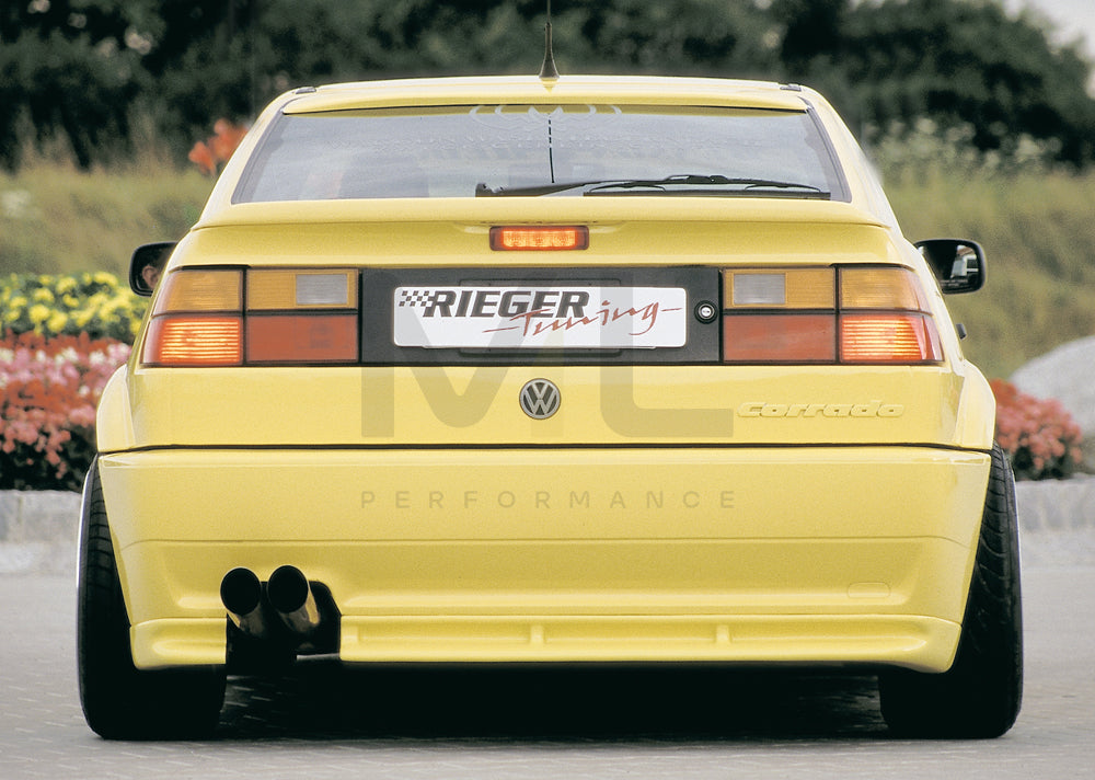 Rieger 00020035 VW 53I Corrado Rear Diffuser 3 | ML Performance EU Car Parts