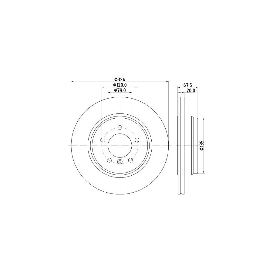 Hella 8MV 376 791-531 Fan Clutch