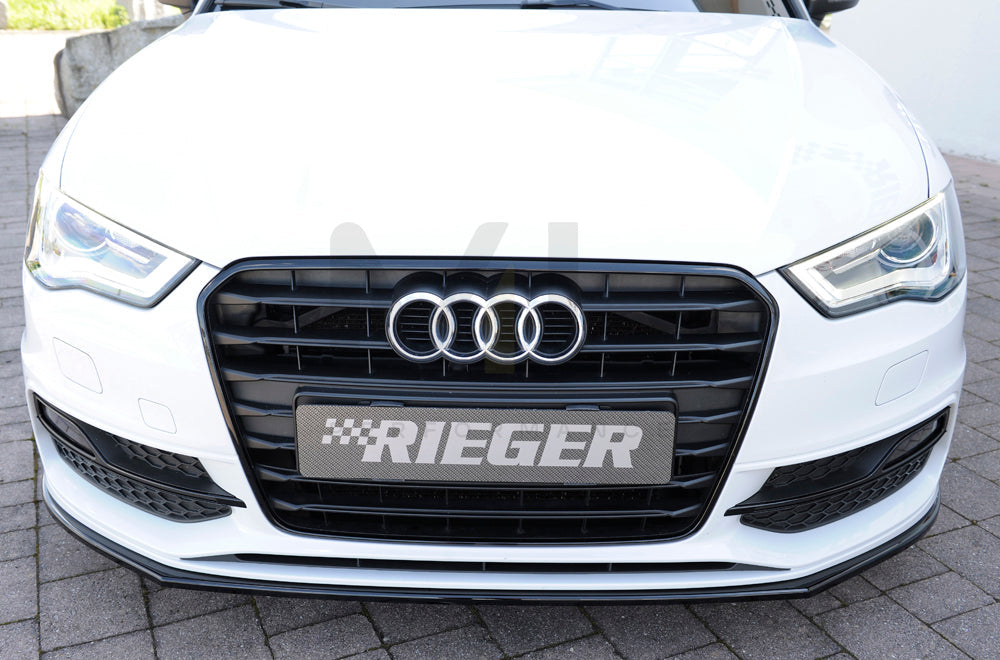 Rieger 00088115 Audi 8V Front Splitter (A3 & S3) 8 | ML Performance EU Car Parts