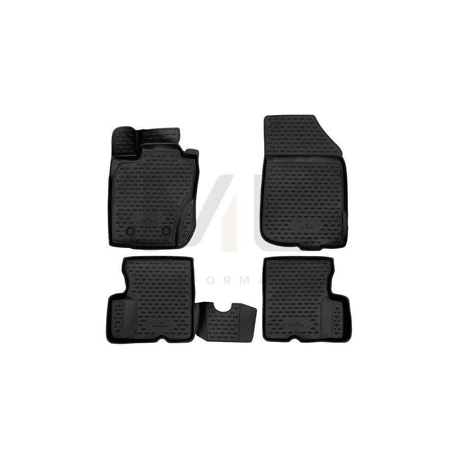 WALSER XTR 75089 Floor mat set Front and Rear | ML Performance Car Parts