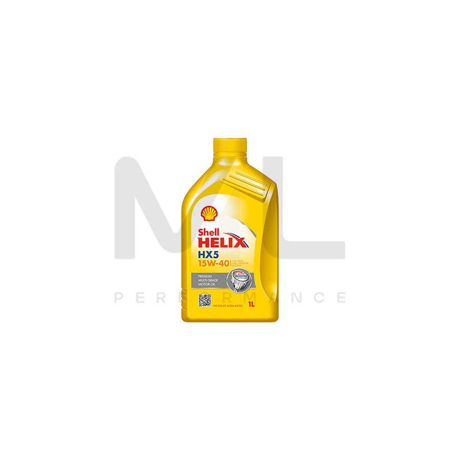 Shell Helix HX5 Engine Oil - 15W-40 - 1Ltr Engine Oil ML Performance UK ML Car Parts