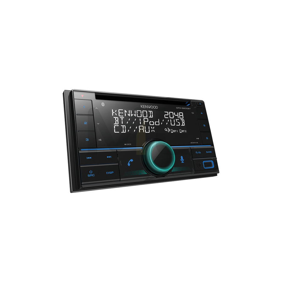 KENWOOD DPX-5200BT Car stereo Amazon Alexa ready, CD/USB, Spotify, 2 DIN, Made for iPhone/iPod, LCD, 14.4V, AAC, FLAC, MP3, WAV, WMA | ML Performance Car Parts