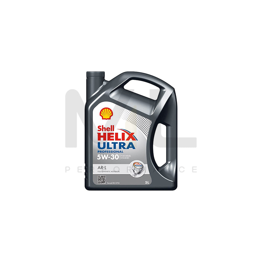 Shell Helix Ultra Professional Engine Oil - AR-L 5W-30 - 5Ltr Engine Oil ML Performance UK ML Car Parts