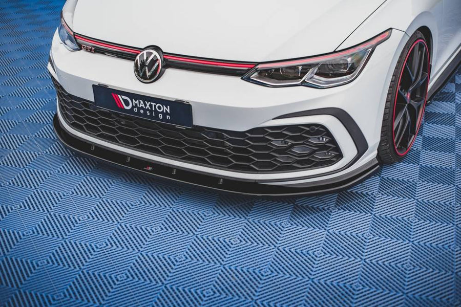 Maxton Design Volkswagen Golf GTI / R-Line MK8 Front Splitter V.1