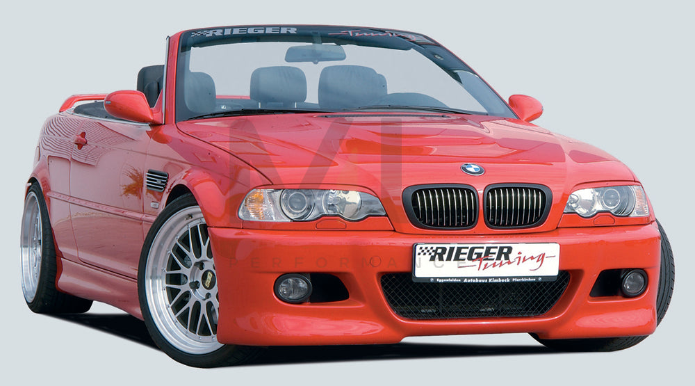 Rieger 00050127 BMW 3 Series E46 Front Bumper 2 | ML Performance EU Car Parts