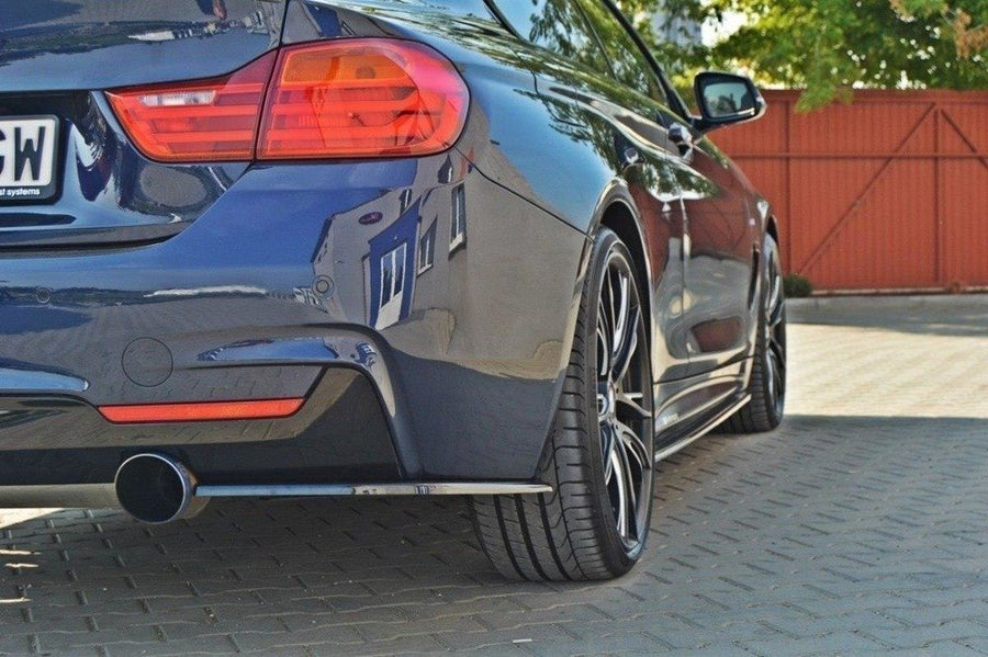 Maxton Design BMW Series 4 F32 M-Pack Rear Side Splitters