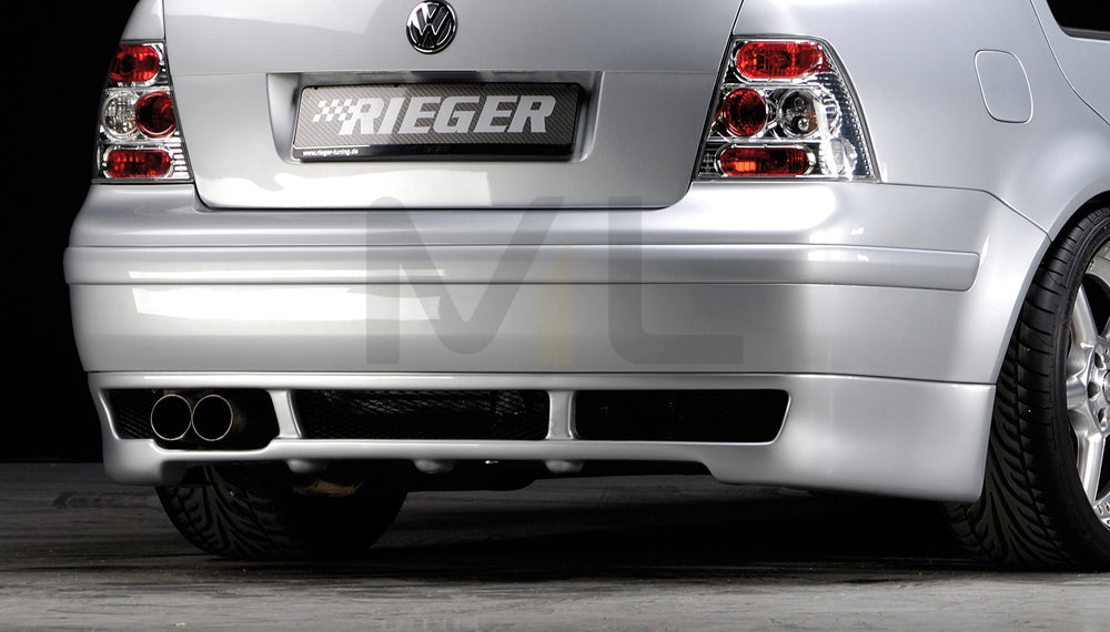 Rieger 00059040 VW 1J Bora Rear Diffuser 1 | ML Performance EU Car Parts