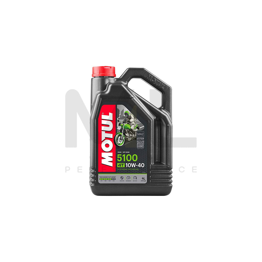 Motul 5100 4T 10w-40 Ester Synthetic Racing Motorcycle Engine Oil 5l | Engine Oil | ML Car Parts UK | ML Performance