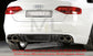 Rieger 00055507 Audi B8 B81 A4 Rear Diffuser 1 | ML Performance EU Car Parts