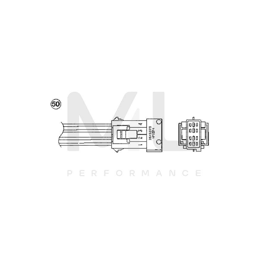 NTK Lambda Sensor / O2 Sensor (NGK 1765) - OTA4N-5B1 | ML Car Parts UK | ML Performance