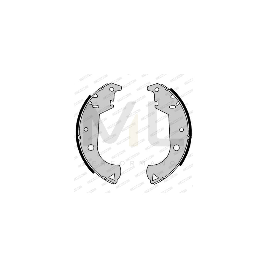 FERODO FSB4187 Brake Shoe Set without lever, PREMIER | ML Performance Car Parts