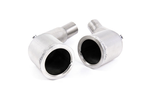 MillTek SSXAU870 Audi Large-bore Downpipes and Cat Bypass Pipes (Inc. RS6, RS7, S8)