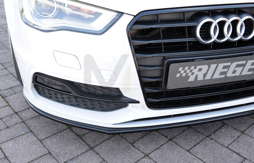 Rieger 00088115 Audi 8V Front Splitter (A3 & S3) 9 | ML Performance EU Car Parts