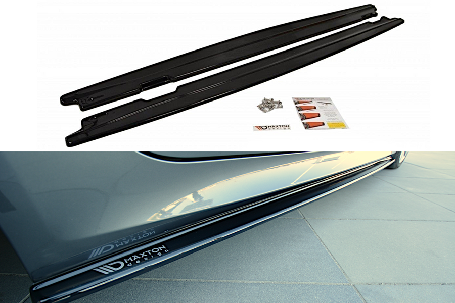 Maxton Design BM-5-60-MPACK-SD1T Side Skirts Diffusers BMW Series 5 E60 / E61 M-Pack | ML Performance UK Car Parts