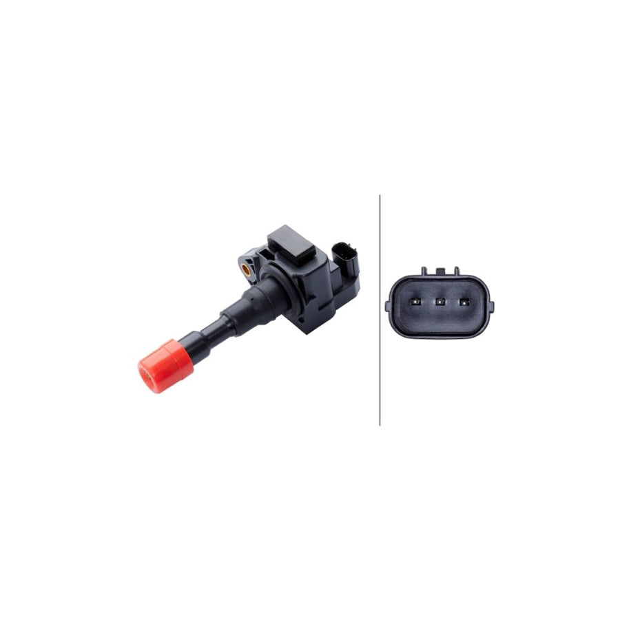 Hella 5DA 358 168-231 Ignition Coil For Honda Insight I Coupe (ZE)