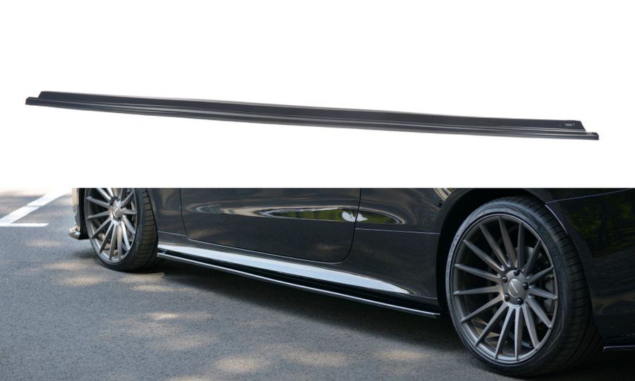 Maxton Design ME-E-213-AMGLINE-C-SD1T Side Skirts Diffusers Mercedes Benz E-Class W213 AMG-Line Coupe (C238) | ML Performance UK Car Parts