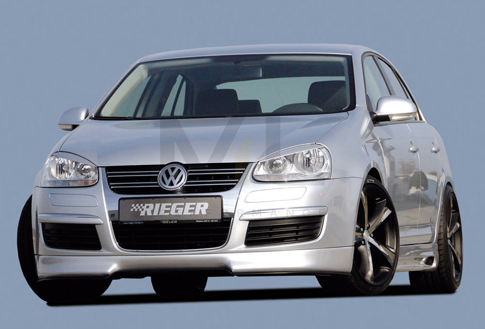 Rieger 00059400 VW Mk3 Jetta & Mk5 Golf Front Splitter 6 | ML Performance EU Car Parts