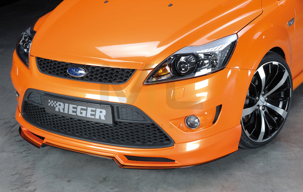 Rieger 00034150 Ford Focus 2 ST Front Splitter 3 | ML Performance EU Car Parts