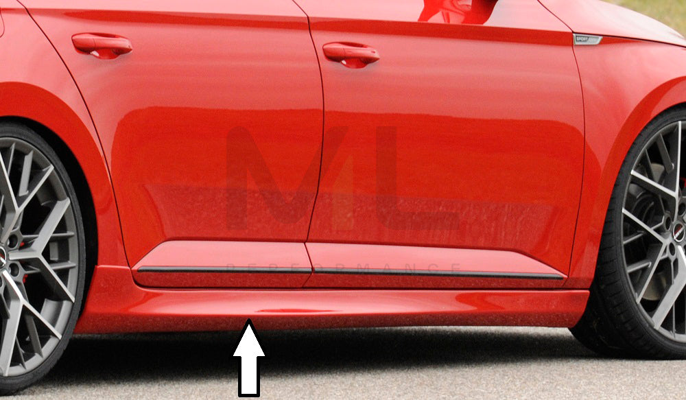 Rieger 00079042 Skoda 3T 3V Superb III Side Skirt 1 | ML Performance EU Car Parts