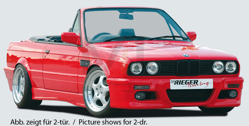 Rieger 00038036 BMW 3 Series E30 Side Skirt 2 | ML Performance EU Car Parts