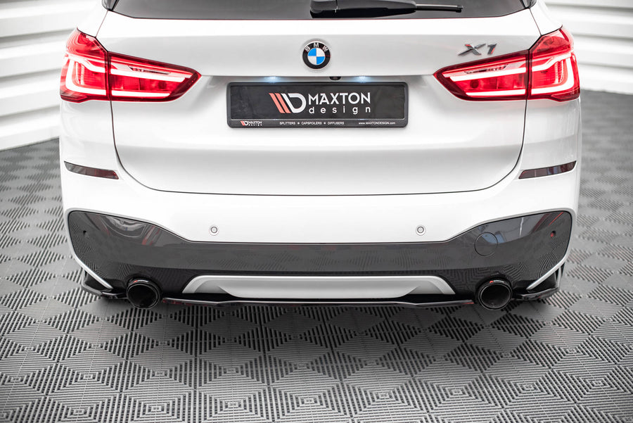 Maxton Design BMW X1 M-Pack F48 Central Rear Splitter