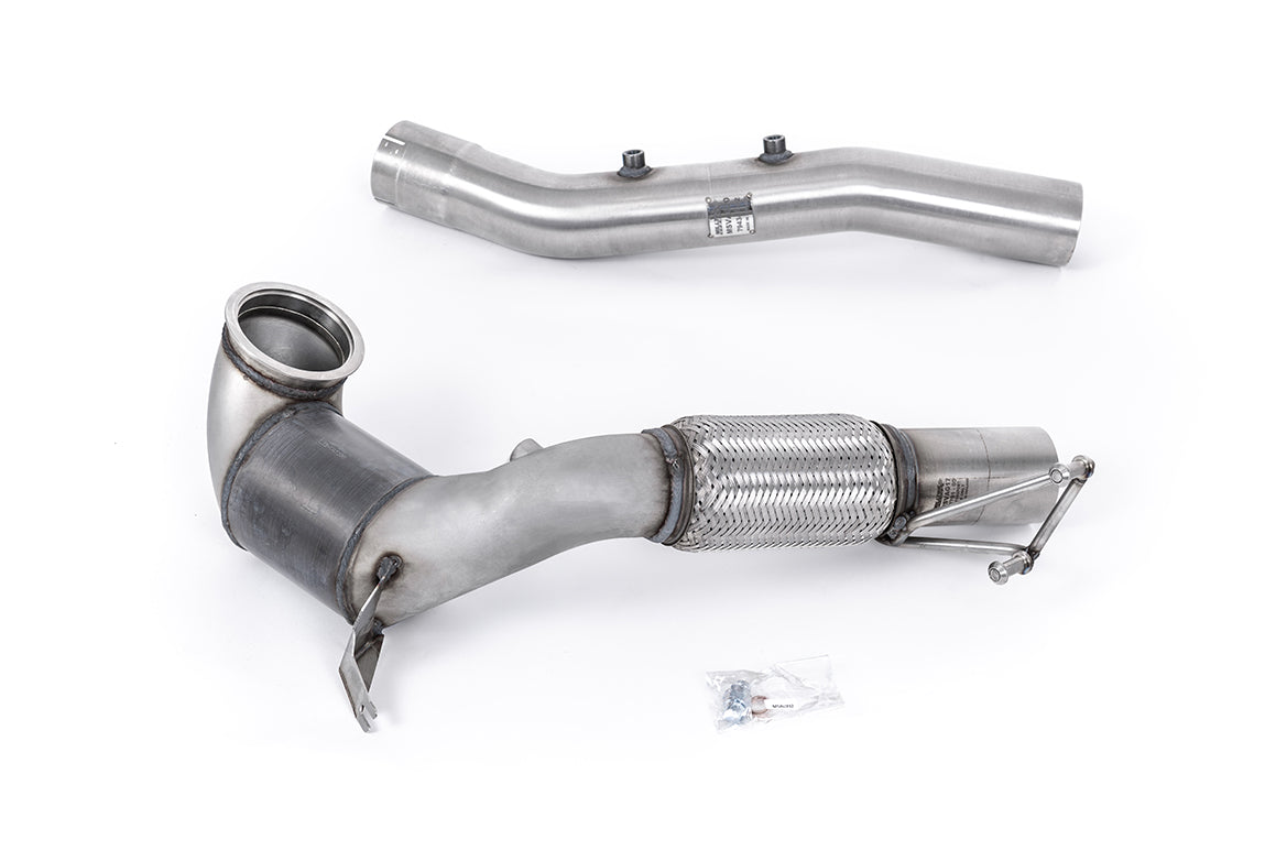 MillTek SSXVW685 Volkswagen Golf Large Bore Downpipe and Hi-Flow Sports Cat - Fits with Milltek Cat-Back System Only