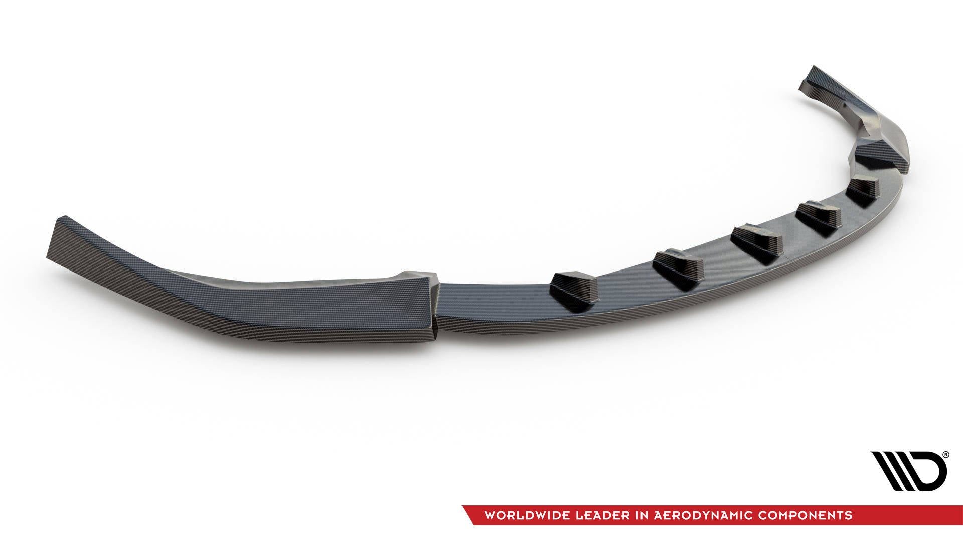 MAXTON DESIGN CF-BM-4-G82-M-FD1-245-P CARBON FIBER FRONT SPLITTER V.1 BMW M4 G82 / M3 G80 | ML Performance