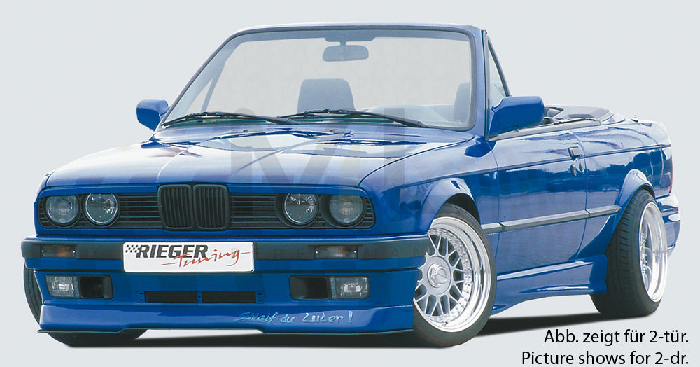 Rieger 00038036 BMW 3 Series E30 Side Skirt 4 | ML Performance EU Car Parts