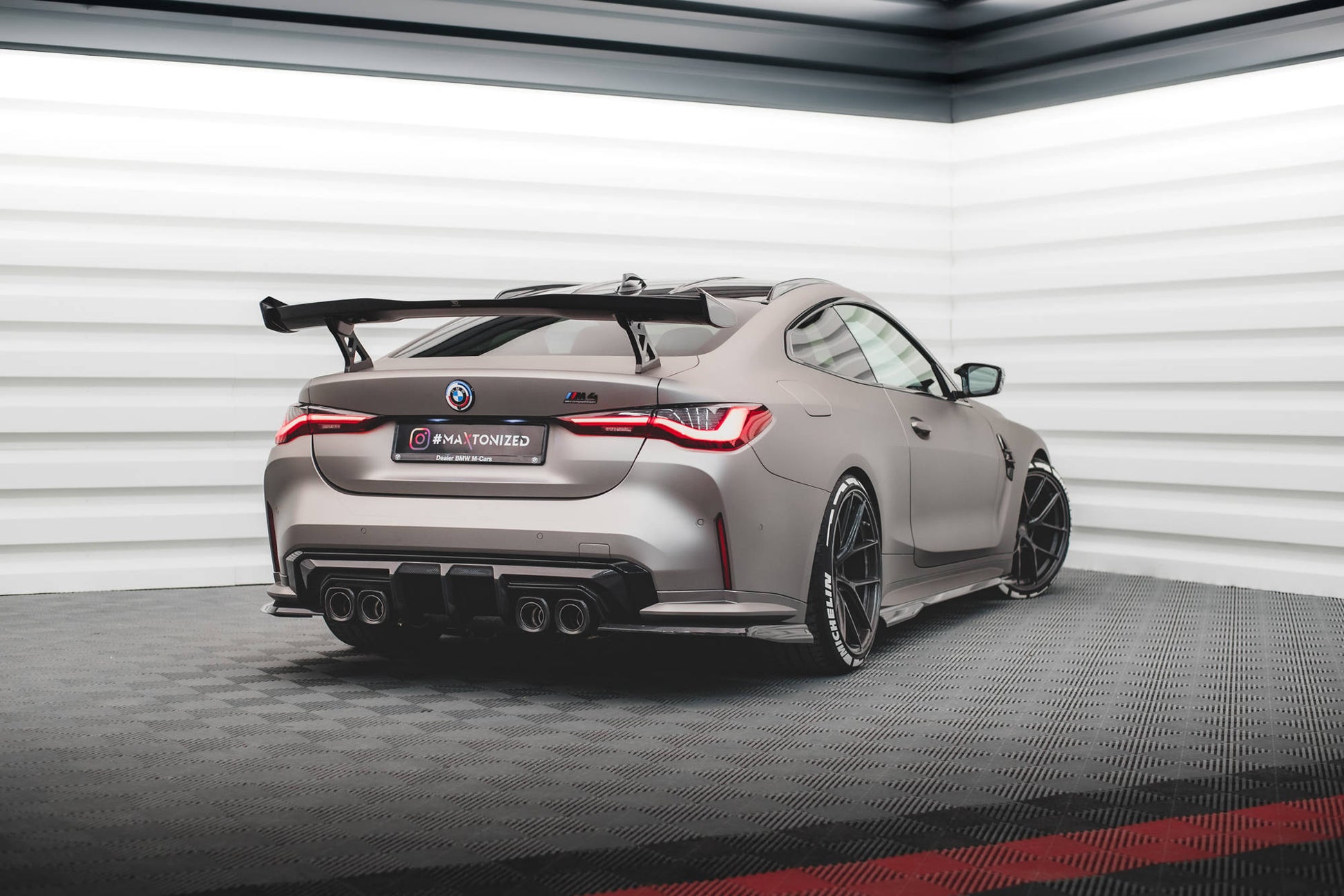 MAXTON DESIGN CF-BM-4-G82-M-H2-245-P CARBON FIBER SPOILER WING BMW M4 G82 | ML Performance