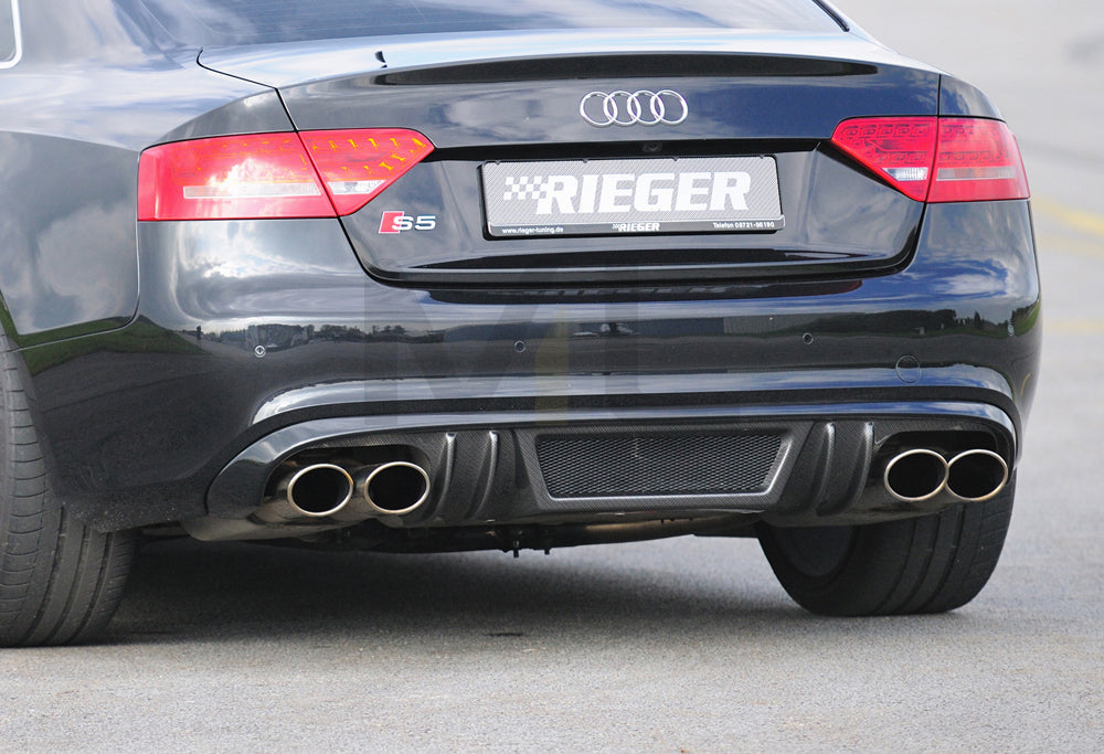 Rieger 00099893 Audi B8 B81 Rear Diffuser (A5 & S5) 1 | ML Performance EU Car Parts