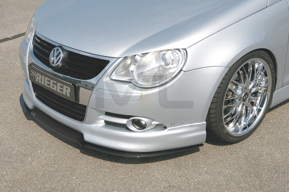 Rieger 00059426 VW 1F Eos Front Splitter 4 | ML Performance EU Car Parts