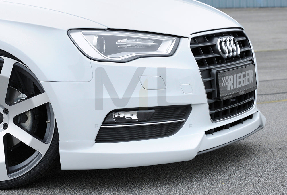 Rieger 00056780 Audi 8V A3 Front Splitter 3 | ML Performance EU Car Parts