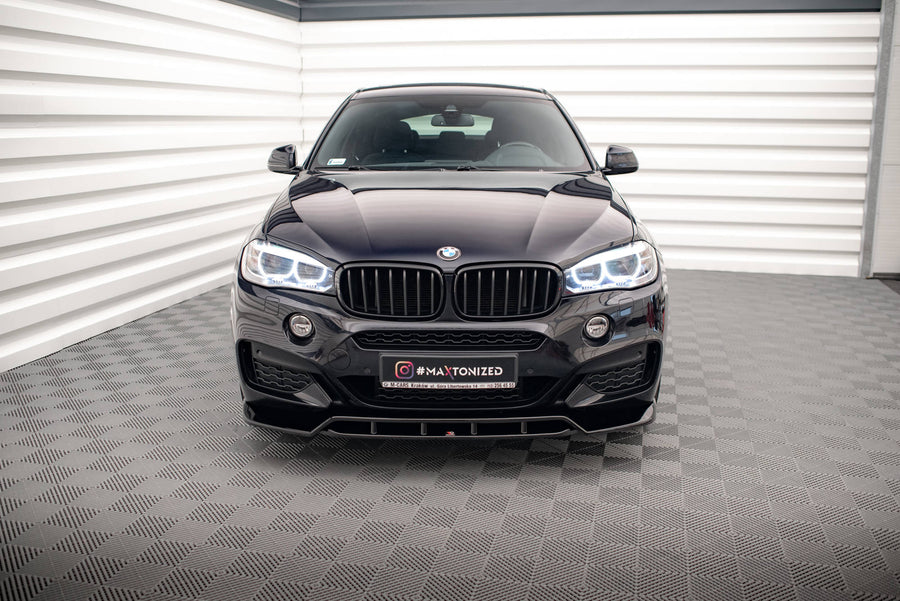 Maxton Design BMW X6 M-Pack F16 Front Splitter V.2