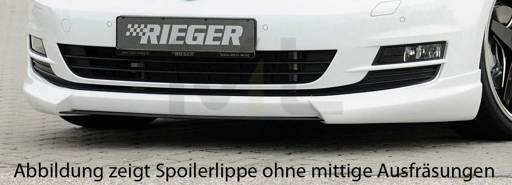 Rieger 00059551 VW Mk7 Golf Front Splitter 5 | ML Performance EU Car Parts