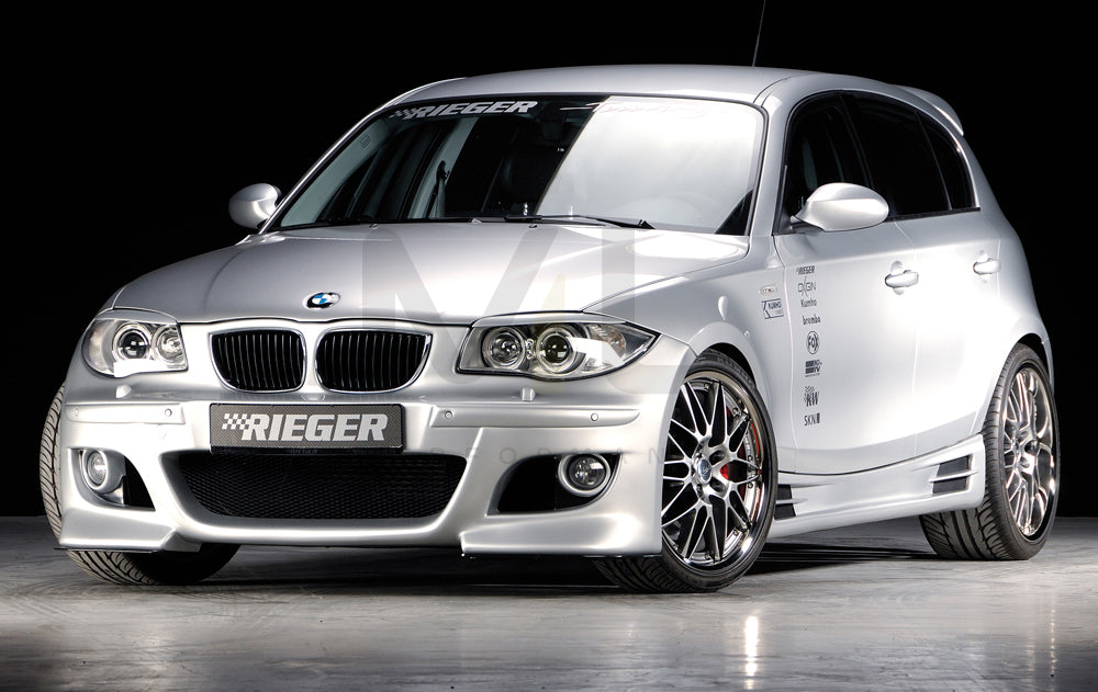 Rieger 00035016 BMW 1 Series E87 Front Bumper 2 | ML Performance EU Car Parts