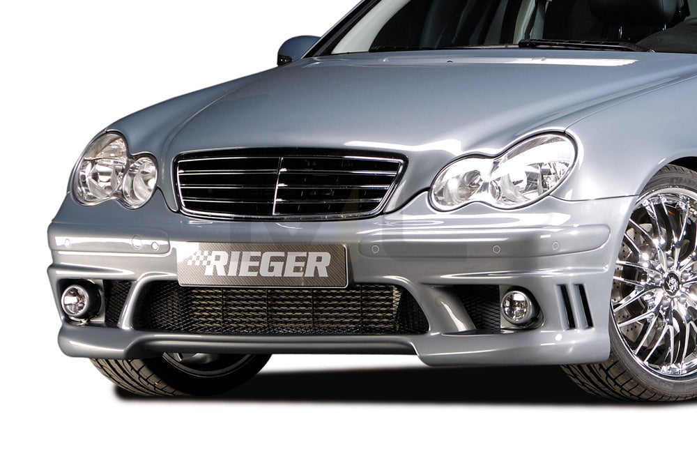 Rieger 00025202 Mercedes-Benz W203 C-Class Front Bumper 1 | ML Performance EU Car Parts