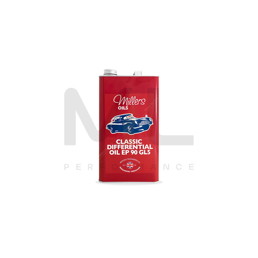 Millers Oils Classic Differential Oil EP 90 GL5 5l | Engine Oil | ML Car Parts UK | ML Performance